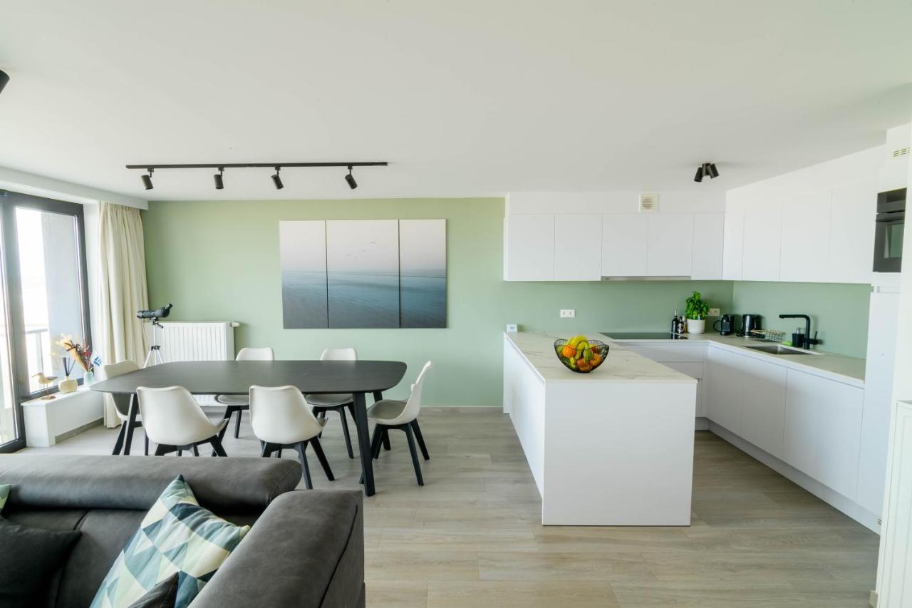 מידלקרק Premium Holidays - New Modern Apartment Oostkant With Seaview At Westende מראה חיצוני תמונה