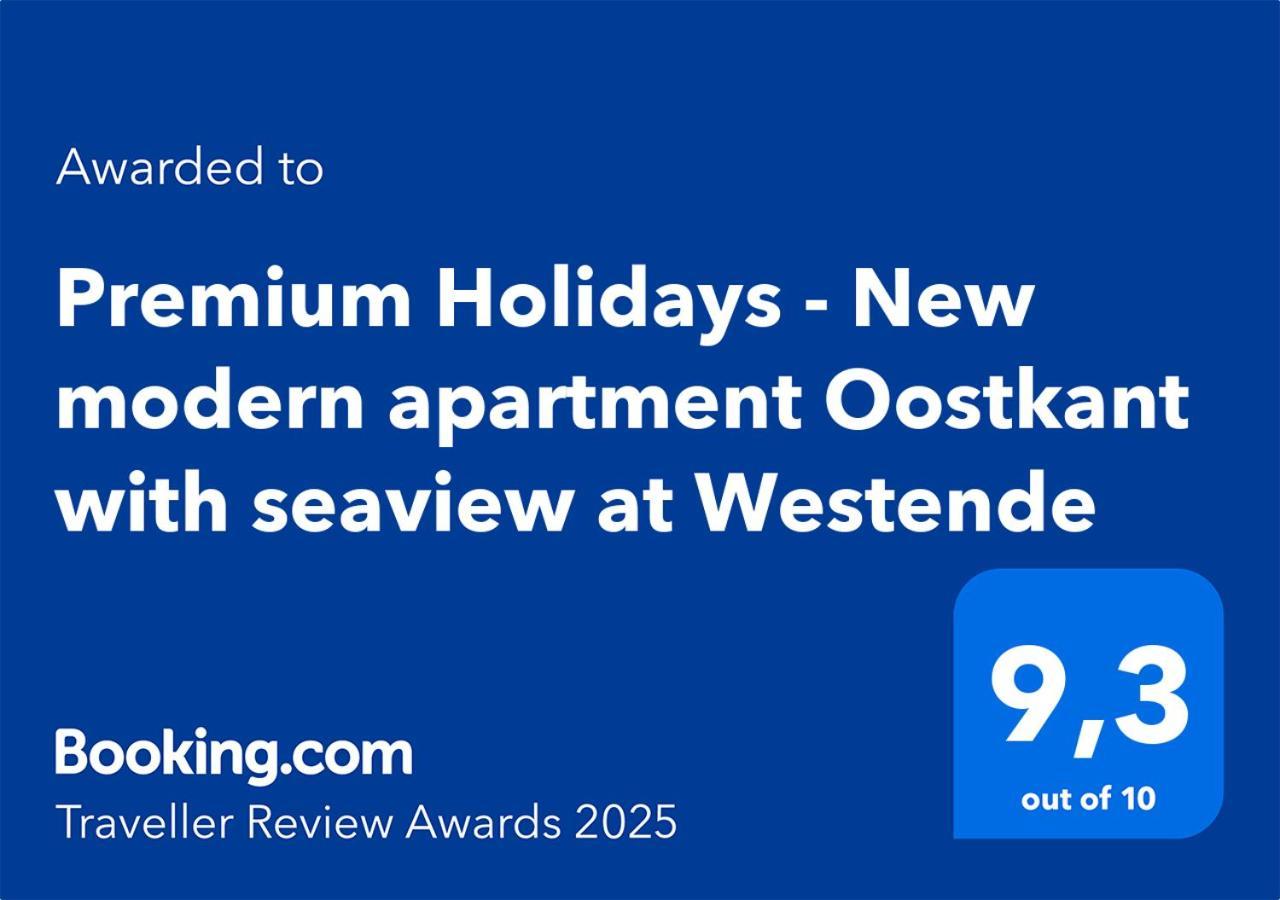 מידלקרק Premium Holidays - New Modern Apartment Oostkant With Seaview At Westende מראה חיצוני תמונה